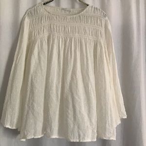 Boho Blouse off white Gap